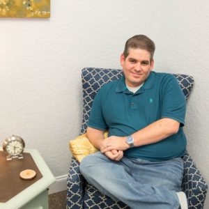 Dr. Carlson in office